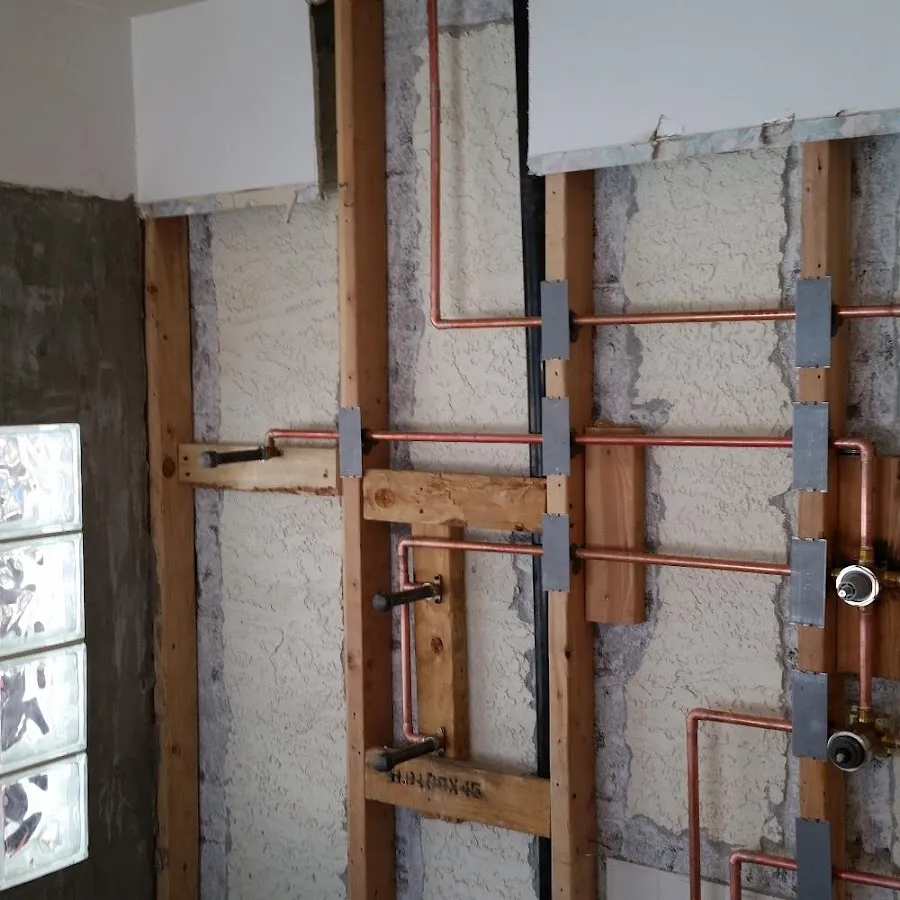 Copper pipe installation for Burst Pipe Repair in Highland Park